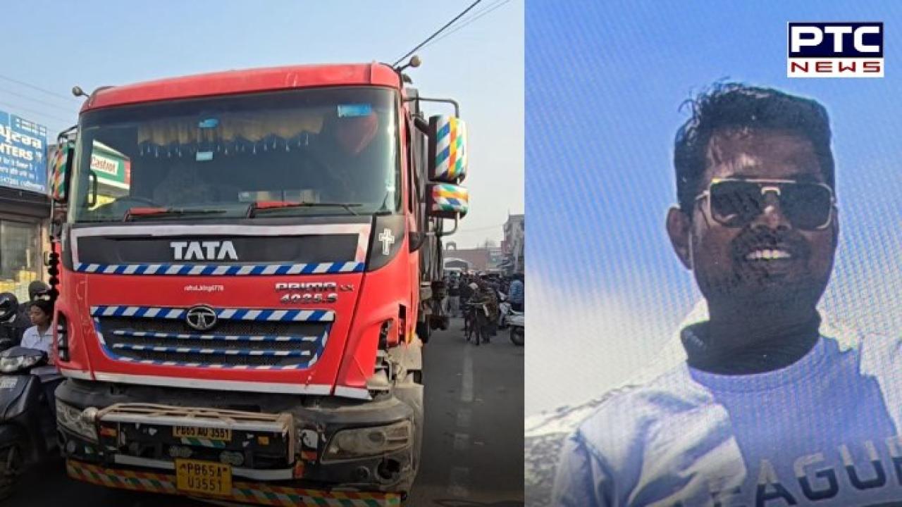 Nabha Road Accident : ਨਾਭਾ 'ਚ ਵਾਪਰਿਆ ਦਰਦਨਾਕ ਹਾਦਸਾ ,ਟਰਾਲੇ ਹੇਠਾਂ ਆਉਣ ਨਾਲ ਮੋਟਰਸਾਈਕਲ ਸਵਾਰ ਨੌਜਵਾਨ ਦੀ ਮੌਕੇ 'ਤੇ ਮੌਤ