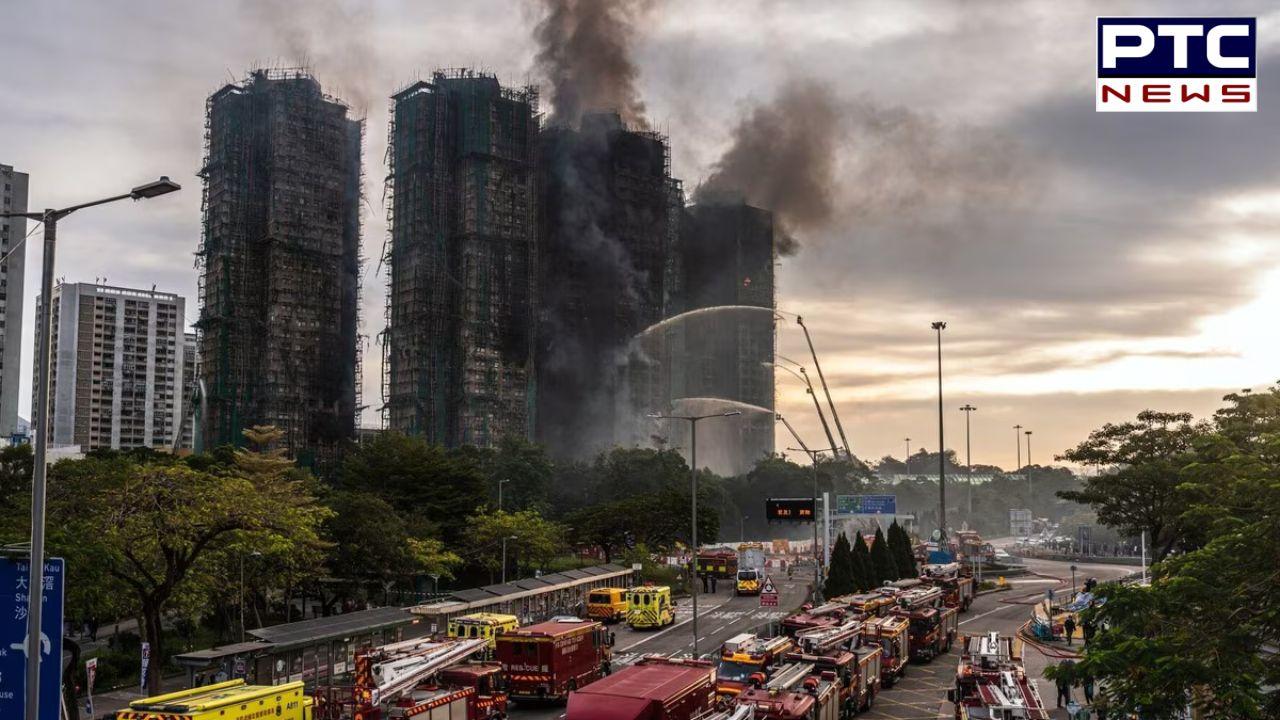 Hong Kong Fire Updates : ਸੁੱਕੇ ਪੱਤਿਆਂ ਵਾਂਗ ਸੜ ਗਈਆਂ ਰਿਹਾਇਸ਼ੀ ਇਮਾਰਤਾਂ, 44 ਲੋਕ ਜ਼ਿੰਦਾ ਸੜੇ, 3 ਗ੍ਰਿਫਤਾਰ