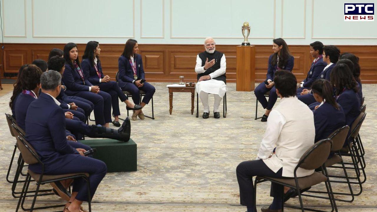 ‘This World Cup, we brought you the trophy’: Prime Minister Modi meets Indian Women's cricket team after triumphant victory