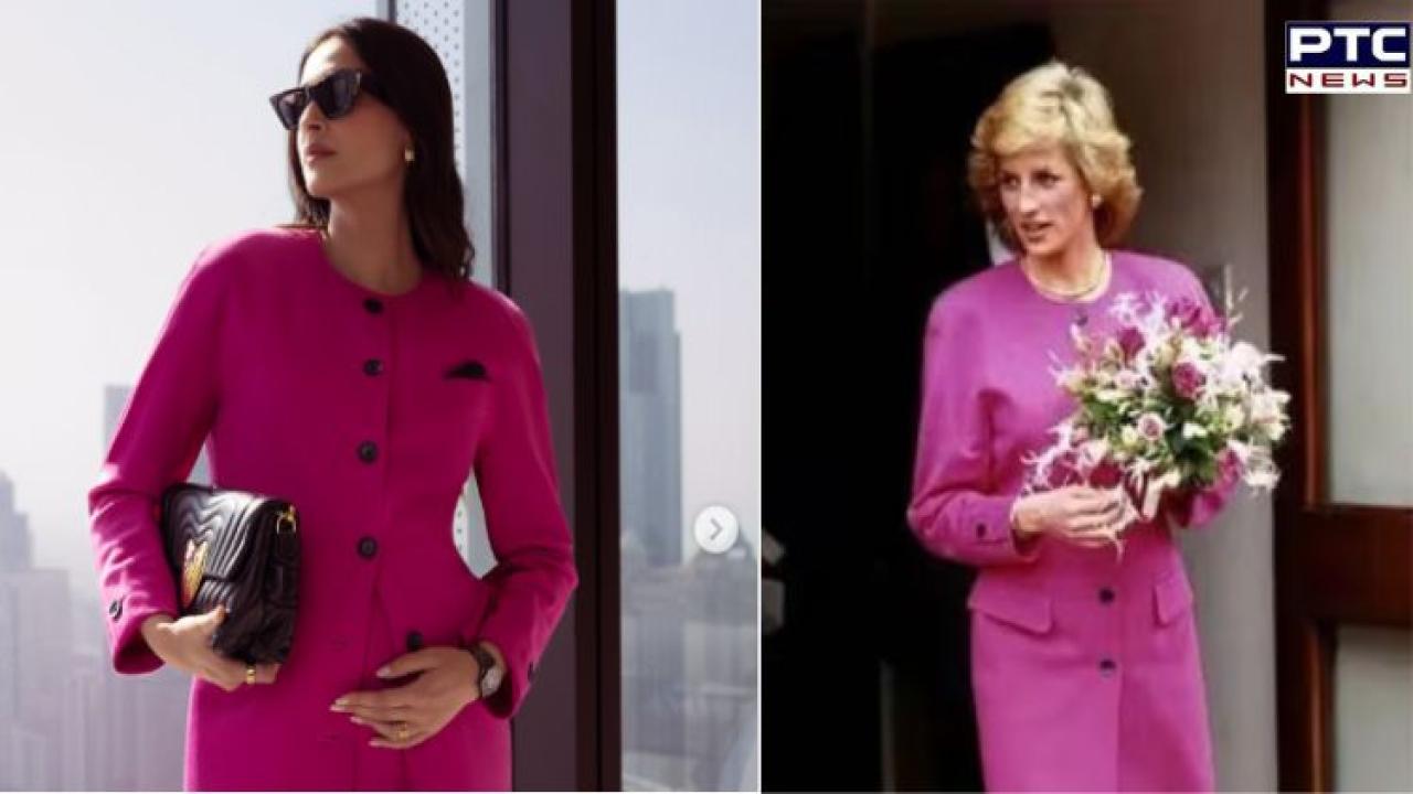 Sonam Kapoor announces second pregnancy in Princess Diana–inspired look; Bollywood showers love