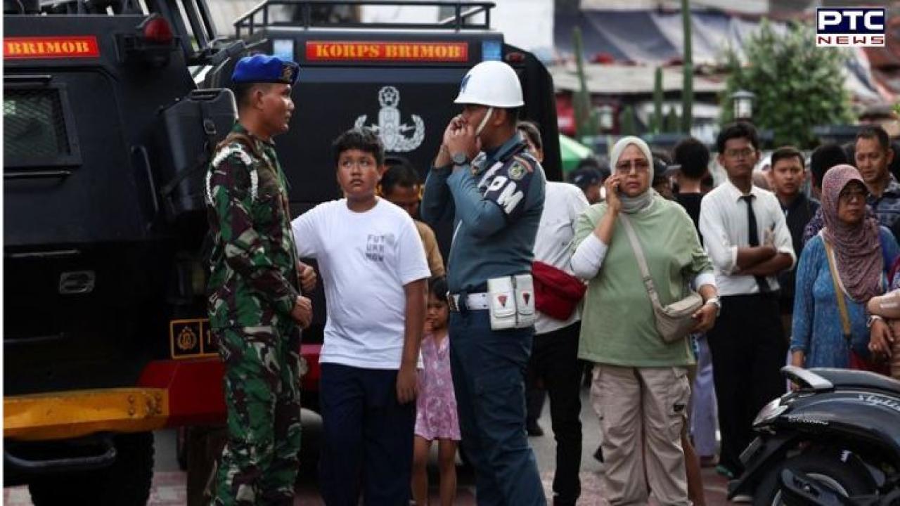 Indonesia blast: Jakarta mosque explosions during Friday prayers leave 54 injured, mostly students