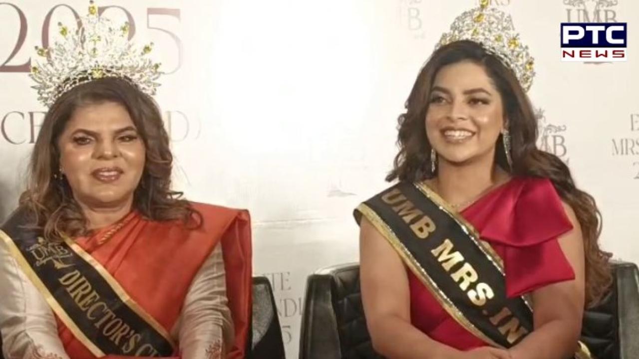 UMB Mrs. India 2025 ਦੀ ਵਿਨਰ ਸੇਹਰ ਓਮ ਪ੍ਰਕਾਸ਼ ਅੰਮ੍ਰਿਤਸਰ ਪਹੁੰਚੀ, ਪ੍ਰੈਸ ਕਾਨਫਰੰਸ ਦੌਰਾਨ ਸਾਂਝੇ ਕੀਤੇ ਤਜਰਬੇ