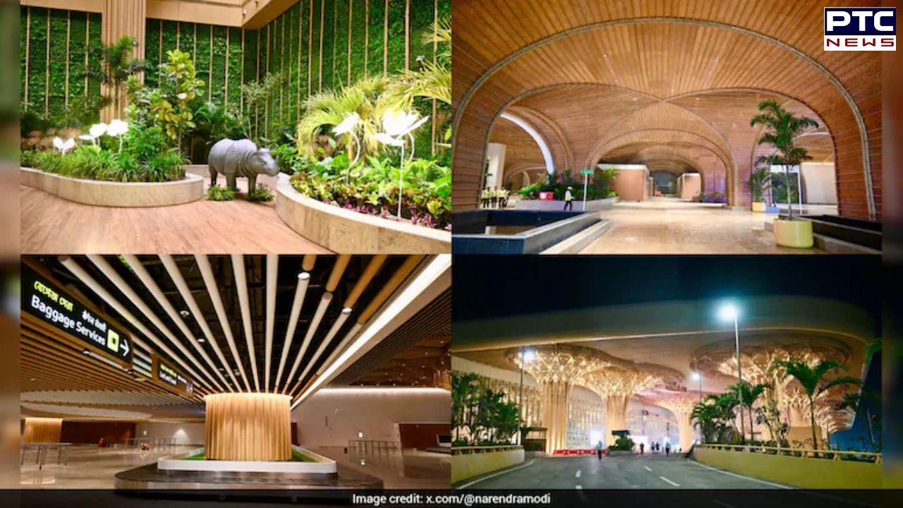 PM Modi inaugurates India's first nature-themed terminal of Guwahati airport, largest in Northeast