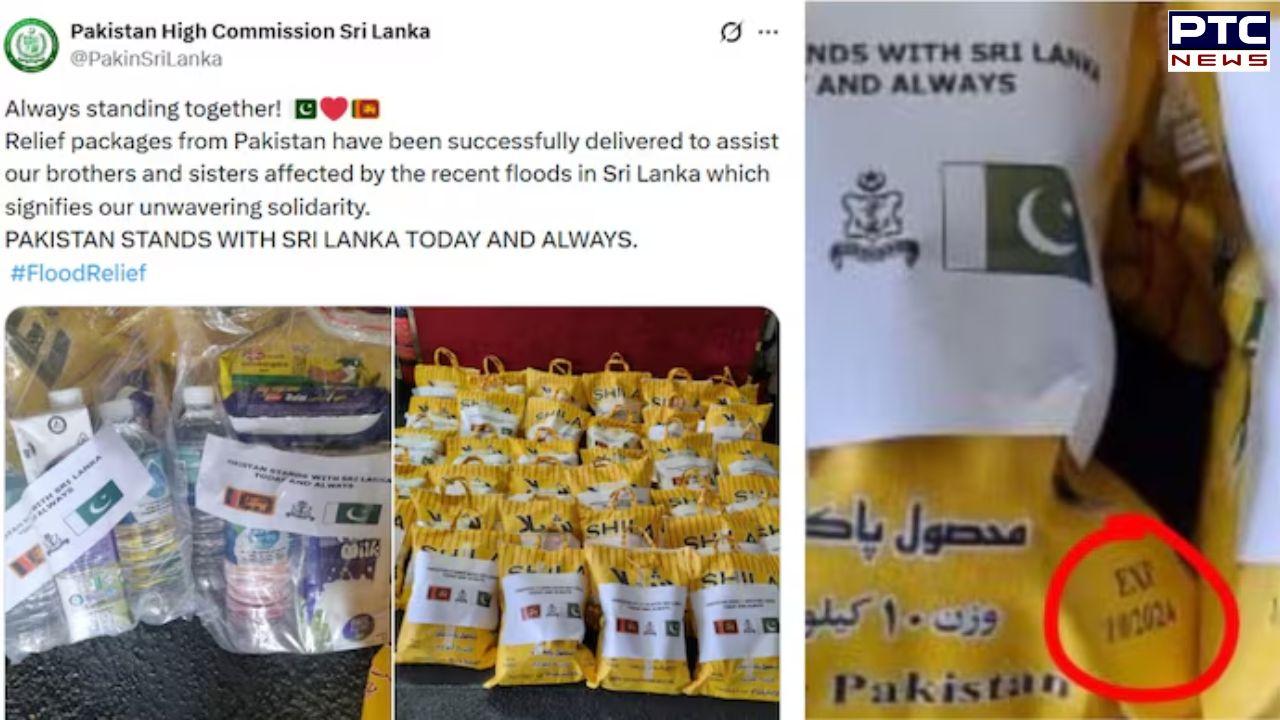 Pakistan left red-faced after sending expired relief material to cyclone-hit Sri Lanka