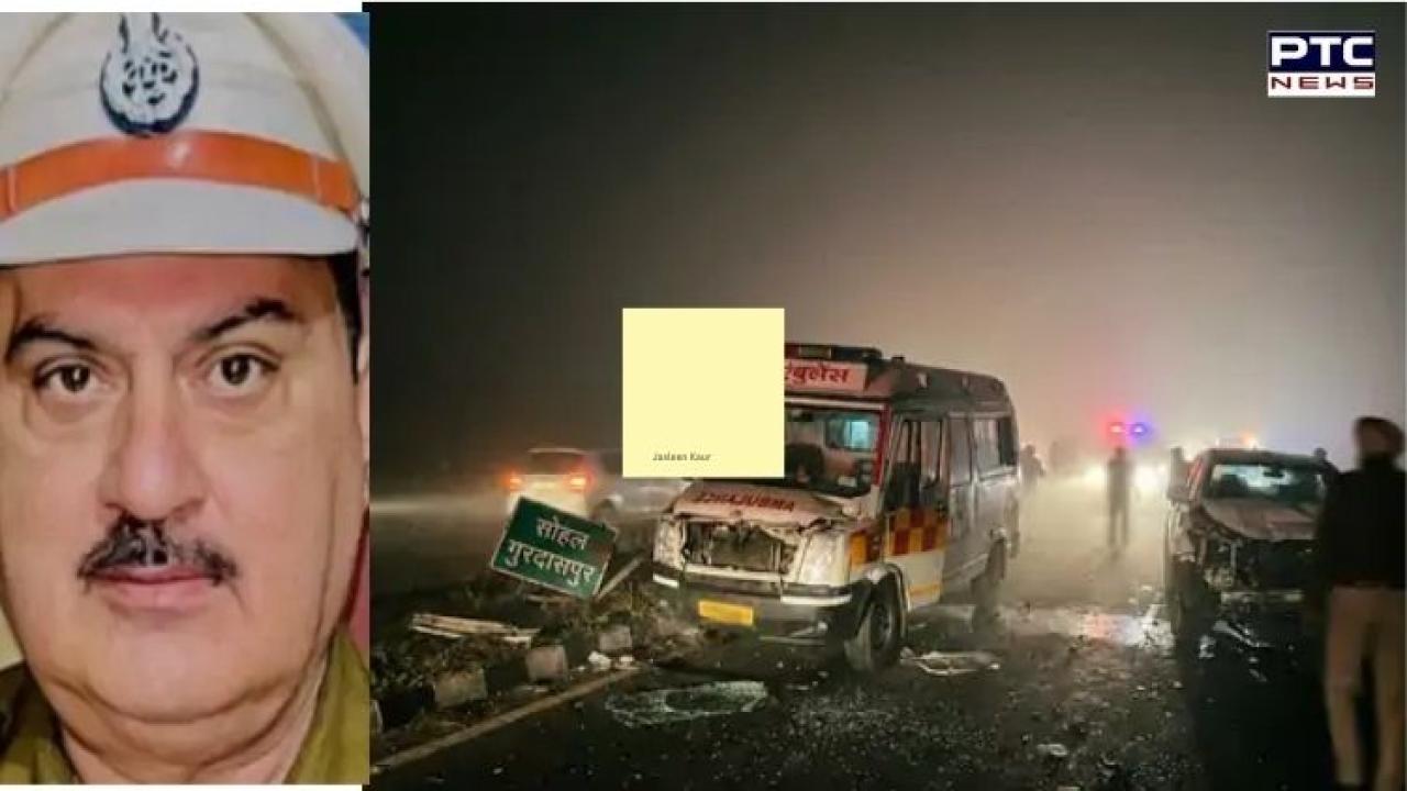 Ailing additional SHO dies in Gurdaspur accident; was being taken to Amritsar in ambulance; daughter & driver injured