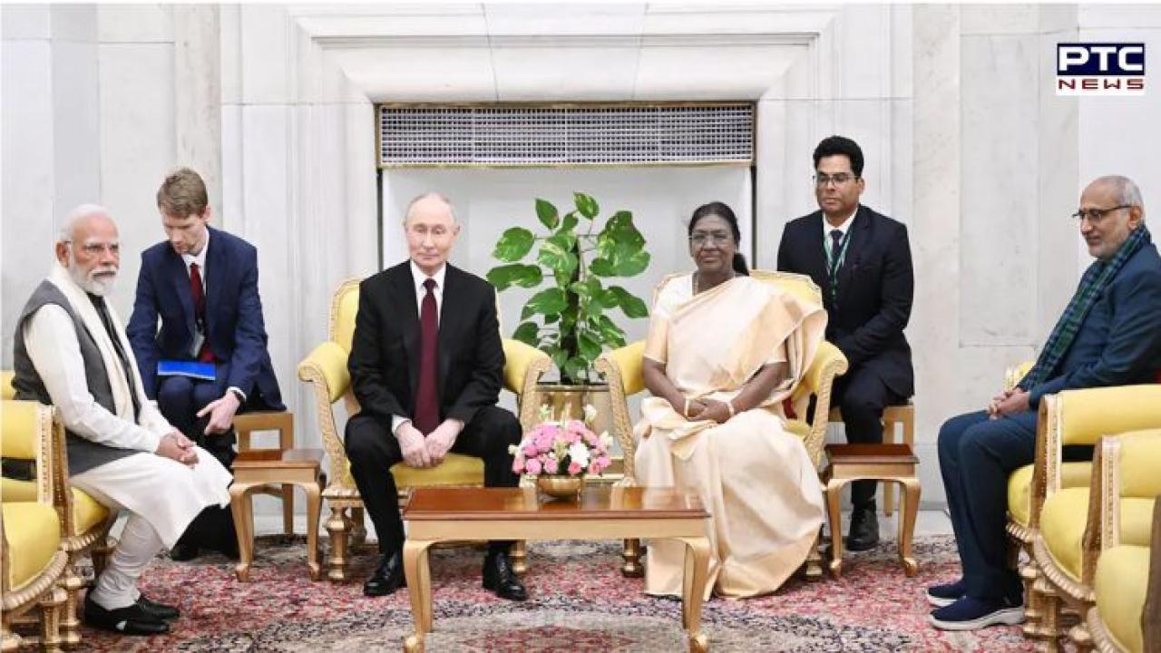 Putin treated to grand all-vegetarian state banquet at Rashtrapati Bhavan; what was on menu?