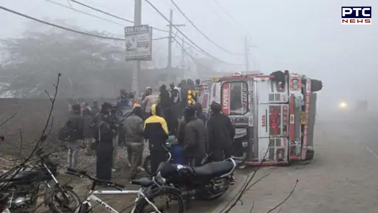 Ludhiana News : ਜਗਰਾਓਂ 'ਚ ਰੂਹ ਕੰਬਾਊ ਹਾਦਸਾ, ਦੋ ਮਾਸੂਮ ਭੈਣ-ਭਰਾਵਾਂ ਉਪਰ ਪਲਟਿਆ ਤੇਜ਼ ਰਫ਼ਤਾਰ ਟਰੱਕ