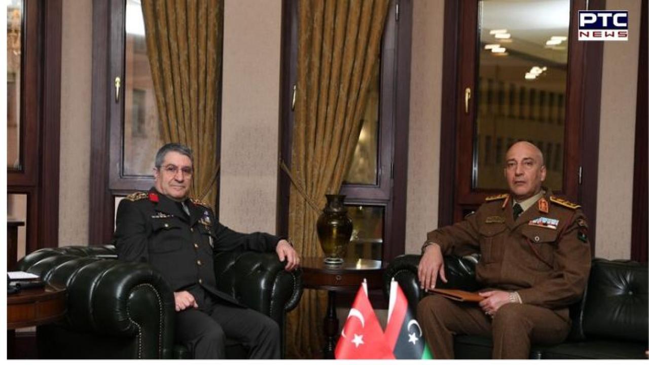 Libyan military chief, senior defence officials killed as private jet crashes after takeoff near Ankara; explosion caught on camera