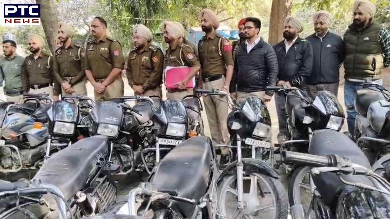 Bike Chori Gang Busted : ਪਟਿਆਲਾ 'ਚ ਮੋਟਰਸਾਈਕਲ ਚੋਰ ਗੈਂਗ ਦਾ ਪਰਦਾਫਾਸ਼, ਲੋਕਾਂ ਕੋਲ ਗਿਰਵੀ ਰੱਖਦੇ ਸਨ ਮੋਟਰਸਾਈਕਲ