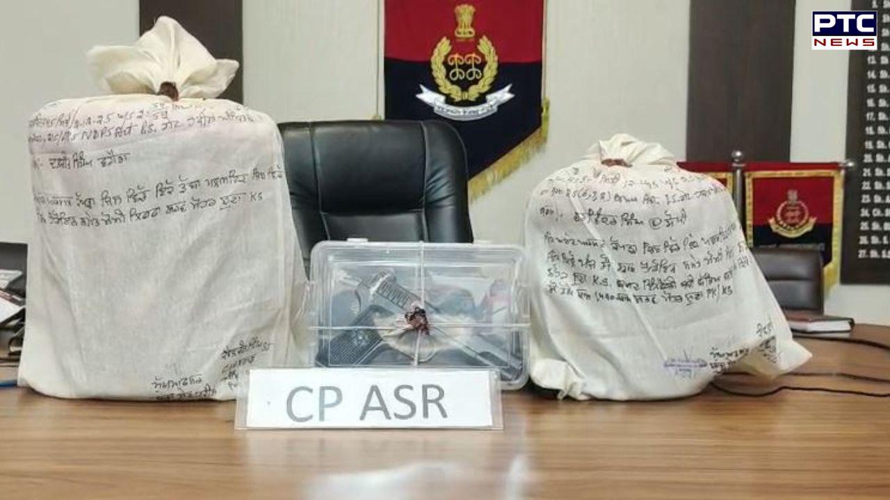 Amritsar News : ਅੰਮ੍ਰਿਤਸਰ 'ਚ ਸਰਹੱਦ ਪਾਰ ਤੋਂ ਚੱਲ ਰਹੇ ਨਾਰਕੋ ਤਸਕਰੀ ਗਿਰੋਹ ਦਾ ਪਰਦਾਫ਼ਾਸ਼, ਤਿੰਨ ਨਸ਼ਾ ਤਸਕਰ ਗ੍ਰਿਫ਼ਤਾਰ