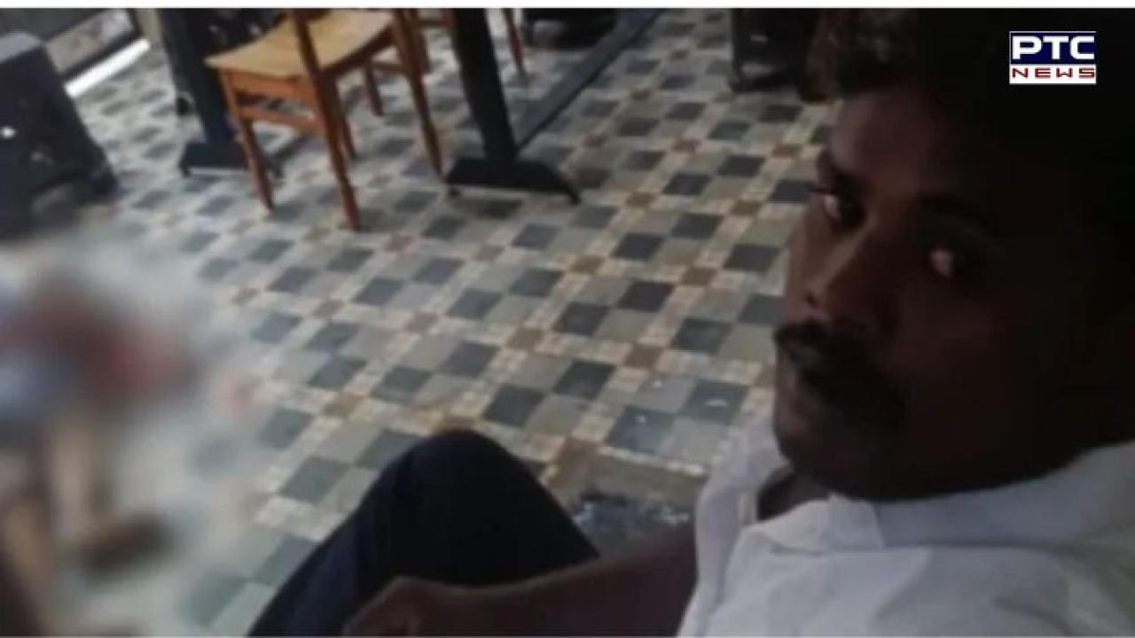 Estranged husband hacks woman to death inside hostel, posts selfie with body