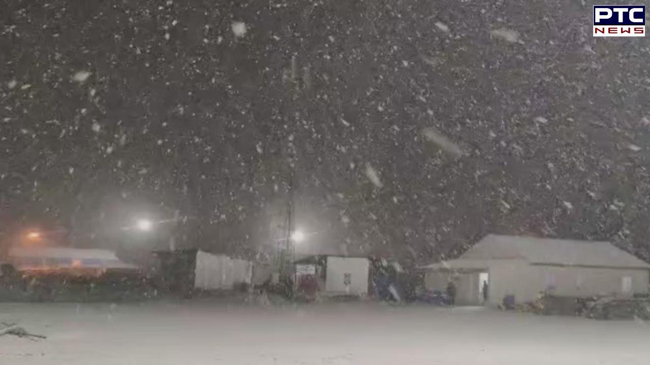 Kashmir turns white wonderland after season's first spell of snow, respite likely from dry weather