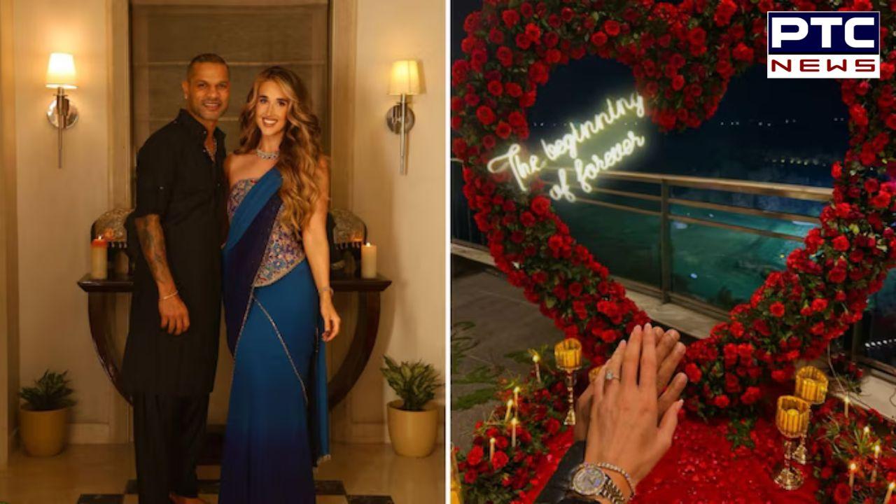 Shikhar Dhawan Engagement : ਸ਼ਿਖਰ ਧਵਨ ਨੇ ਪ੍ਰੇਮਿਕਾ ਸੋਫੀ ਸ਼ਾਈਨ ਨਾਲ ਕਰਵਾਈ ਮੰਗਣੀ, ਇੰਸਟਾ 'ਤੇ ਸਾਂਝੀ ਕੀਤੀ ਖਾਸ ਪੋਸਟ