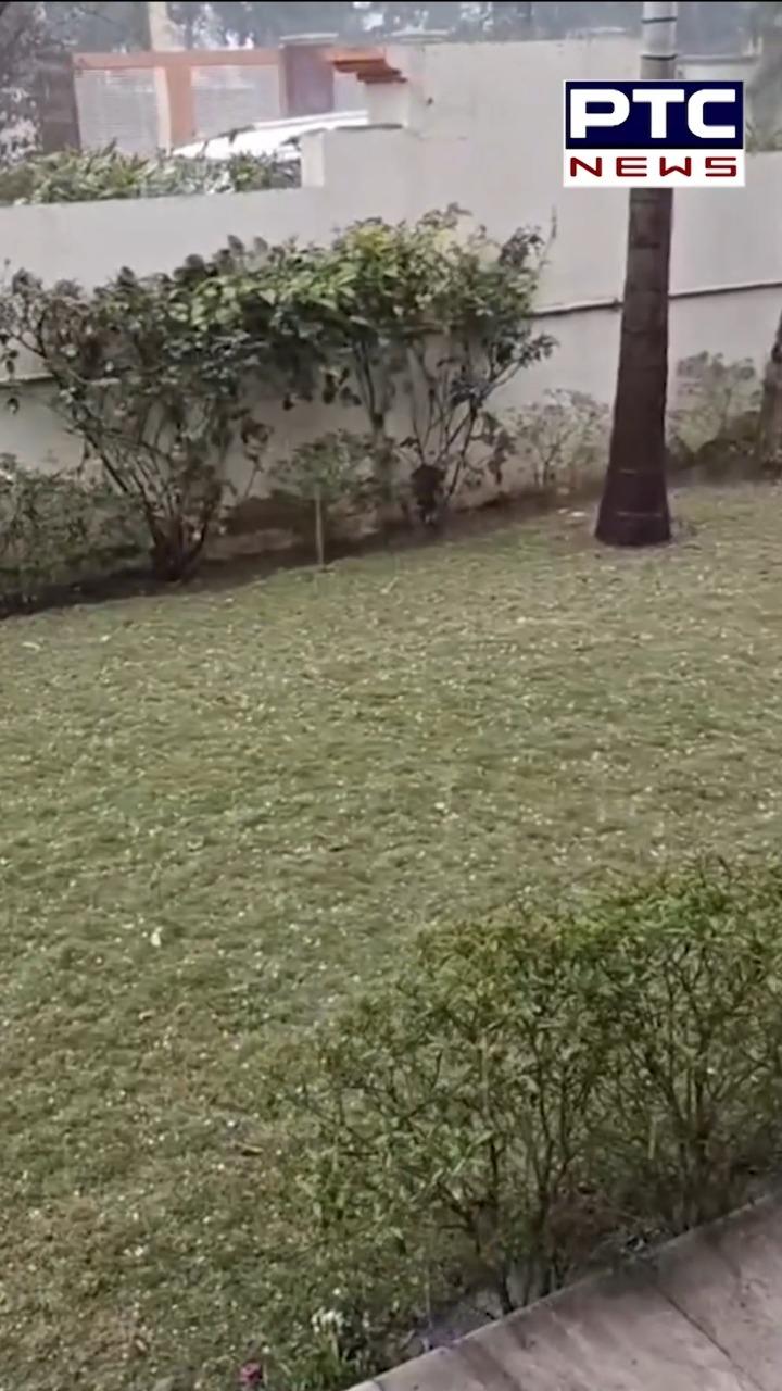 ਸ੍ਰੀ ਫਤਿਹਗੜ੍ਹ ਸਾਹਿਬ ’ਚ ਮੀਂਹ ਨਾਲ-ਨਾਲ ਪਏ ਗੜ੍ਹੇ