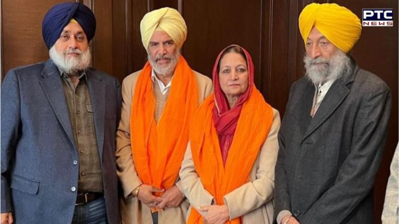 Former PSSB chairman Tejinderpal Singh Sandhu, wife rejoin SAD in Patiala