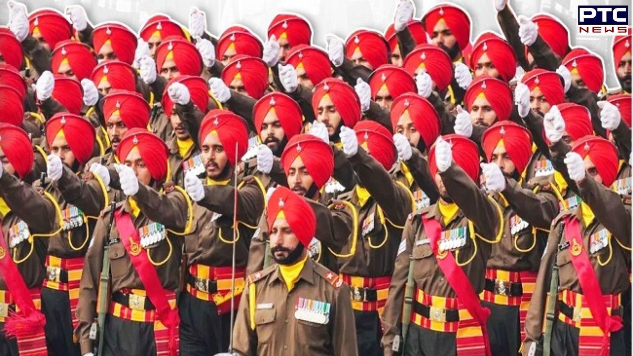 Why  Sikh Regiment renders salute twice during Republic Day Parade ?