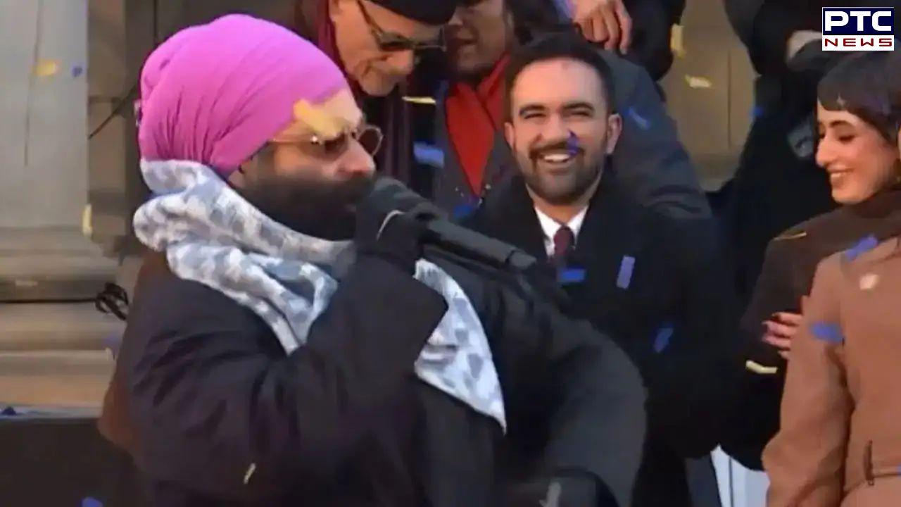 'New York vich munda rehnda': Who is Punjabi singer that stole Zohran Mamdani's oath ceremony