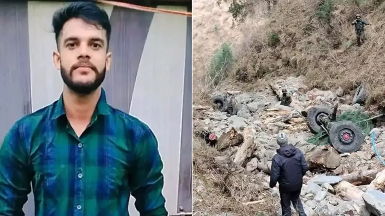 डोडा में शहीद जवान मोहित चौहान पंचतत्व में  हुए विलीन, ज़ार- ज़ार रोया समूचा गांव