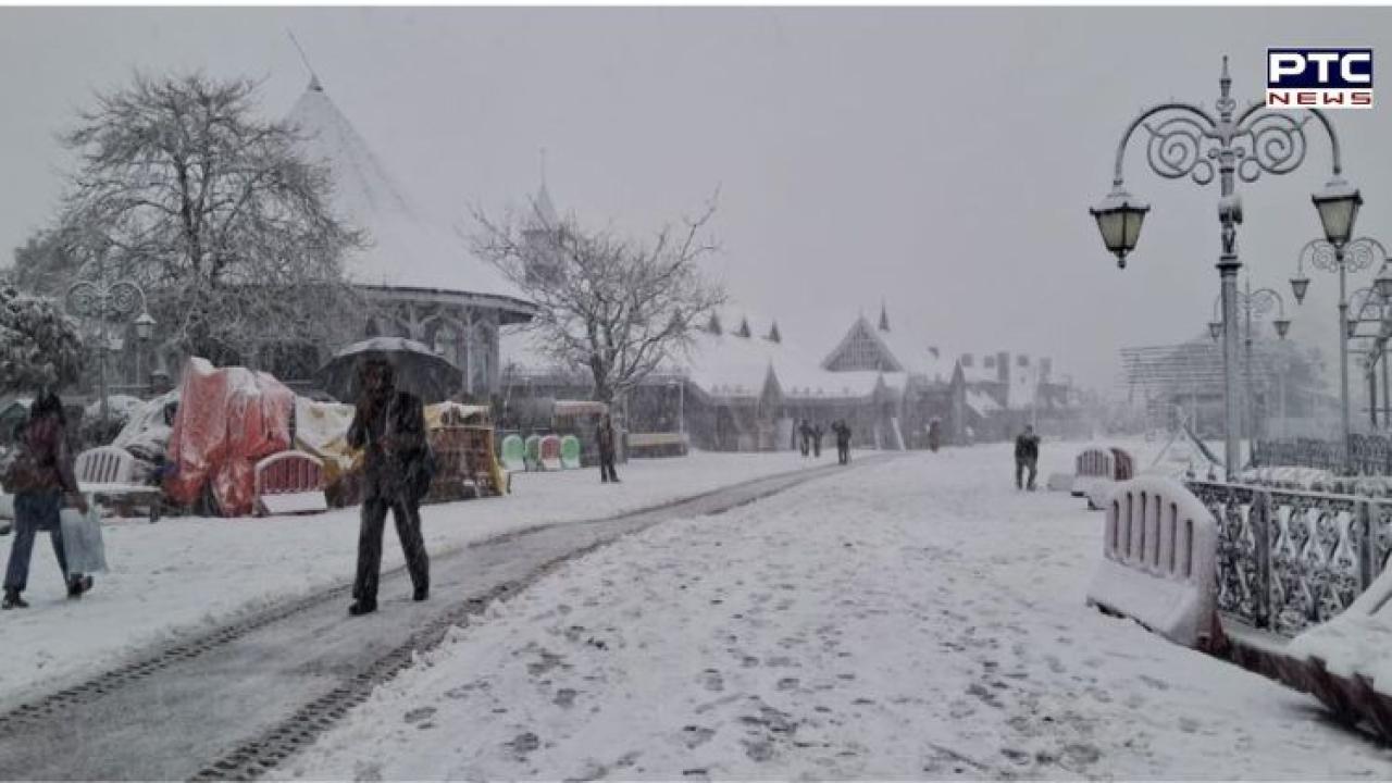 Shimla covered with thick blanket of snow, widespread snowfall across Himachal; dry spell ends