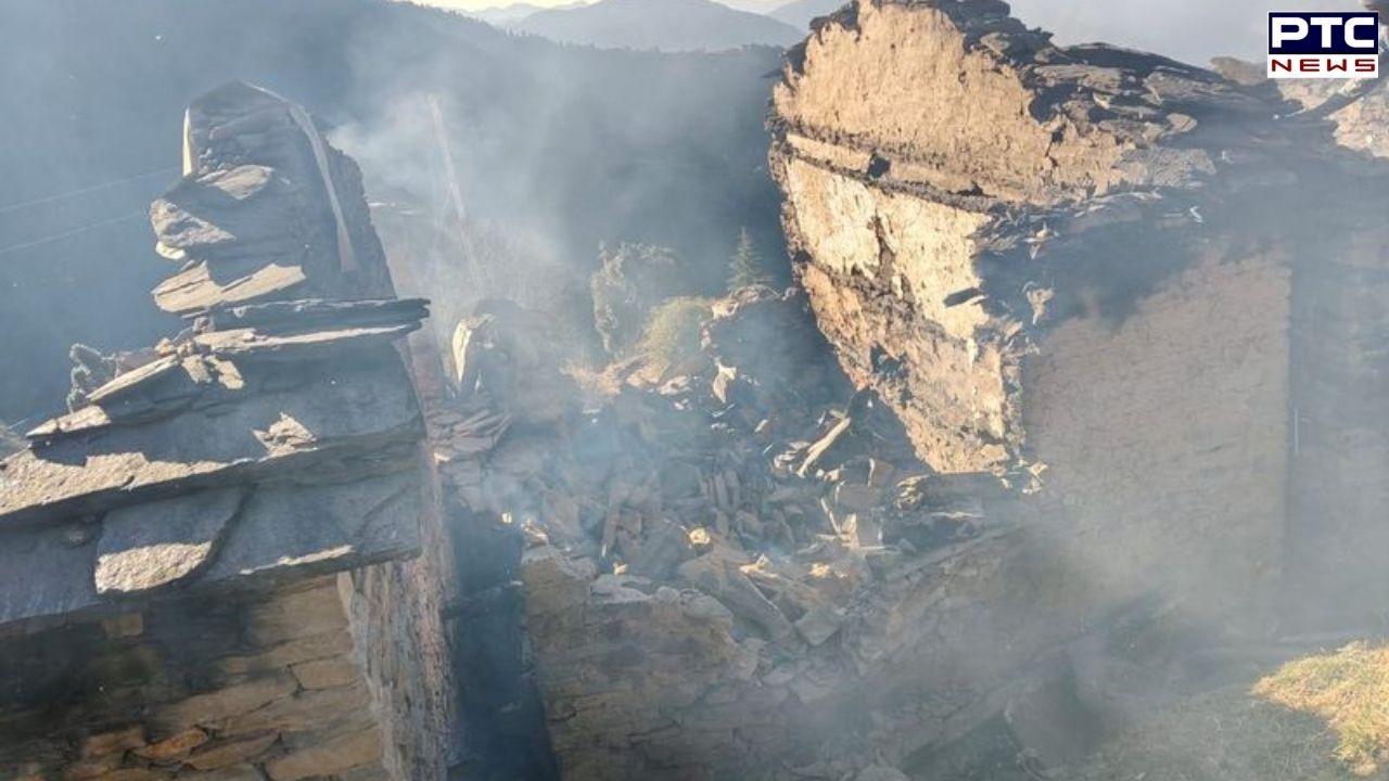 Family of six charred to death as fire breaks out in house in Himachal's Sirmaur