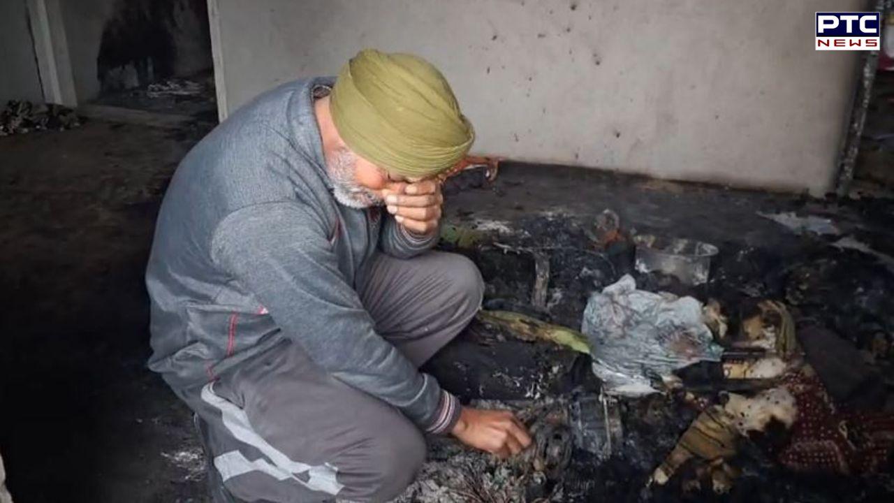 Ajnala News : ਪਿੰਡ ਤਲਵੰਡੀ ਰਾਏਦਾਦੂ 'ਚ ਸ਼ਰਾਰਤੀ ਅਨਸਰਾਂ ਨੇ ਘਰ ਨੂੰ ਲਾਈ ਅੱਗ, ਪੀੜਤ ਪਰਿਵਾਰ ਨੇ ਮੰਗਿਆ ਇਨਸਾਫ਼