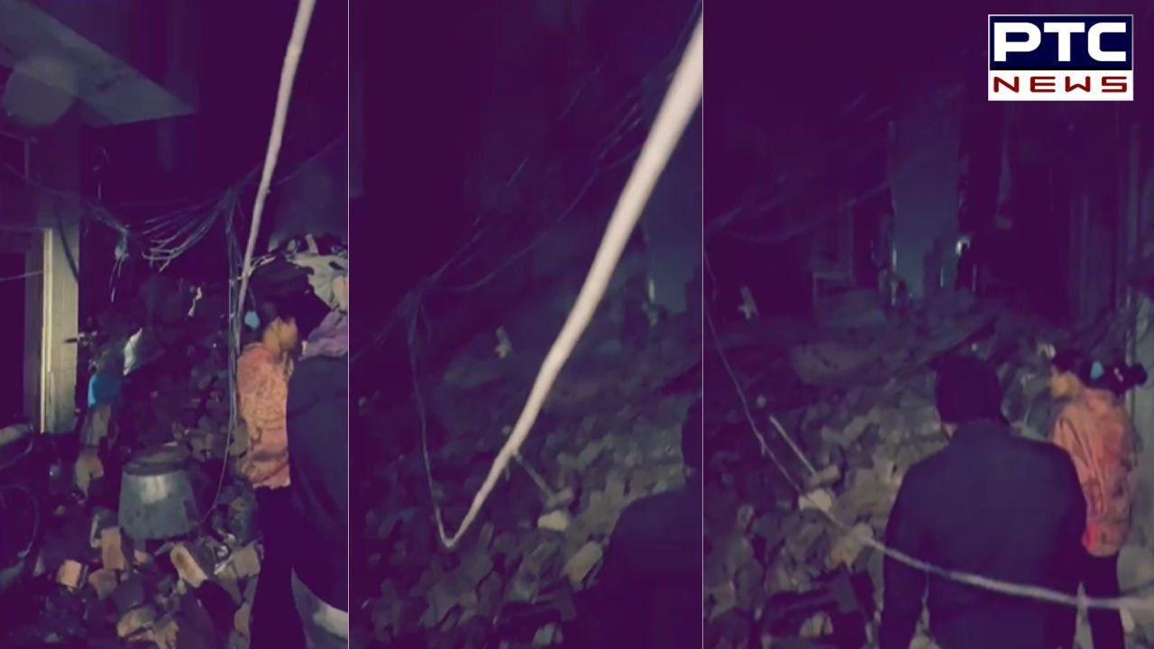 Amritsar ਹਾਲਗੇਟ 'ਚ ਵਾਪਰਿਆ ਵੱਡਾ ਹਾਦਸਾ; ਚਾਰ ਮੰਜ਼ਿਲਾ ਇਮਾਰਤ ਹੋਈ ਢਹਿ-ਢੇਰੀ