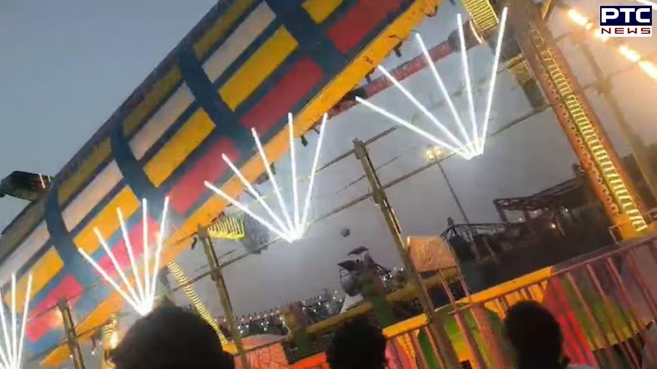 Surajkund Mela accident: Cop dead, 12 injured as swing collapses mid-air, horrific moment caught on cam