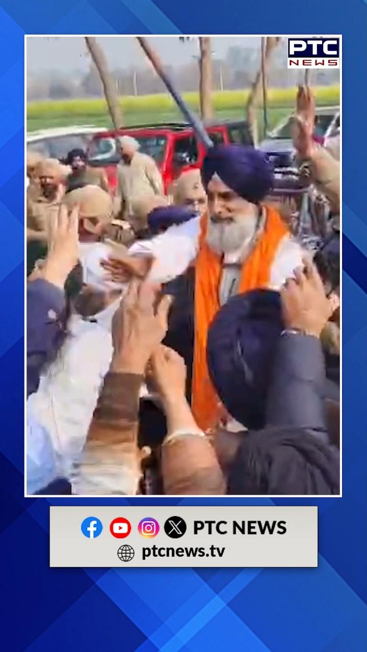 ਬਿਕਰਮ ਸਿੰਘ ਮਜੀਠੀਆ ਨੇ ਜੇਲ੍ਹ ਤੋਂ ਬਾਹਰ ਆਉਣ ਦੇ ਸਾਰ ਹੀ ਆਪਣੀਆਂ ਮੁੱਛਾਂ ਨੂੰ ਦਿੱਤਾ ਤਾਅ