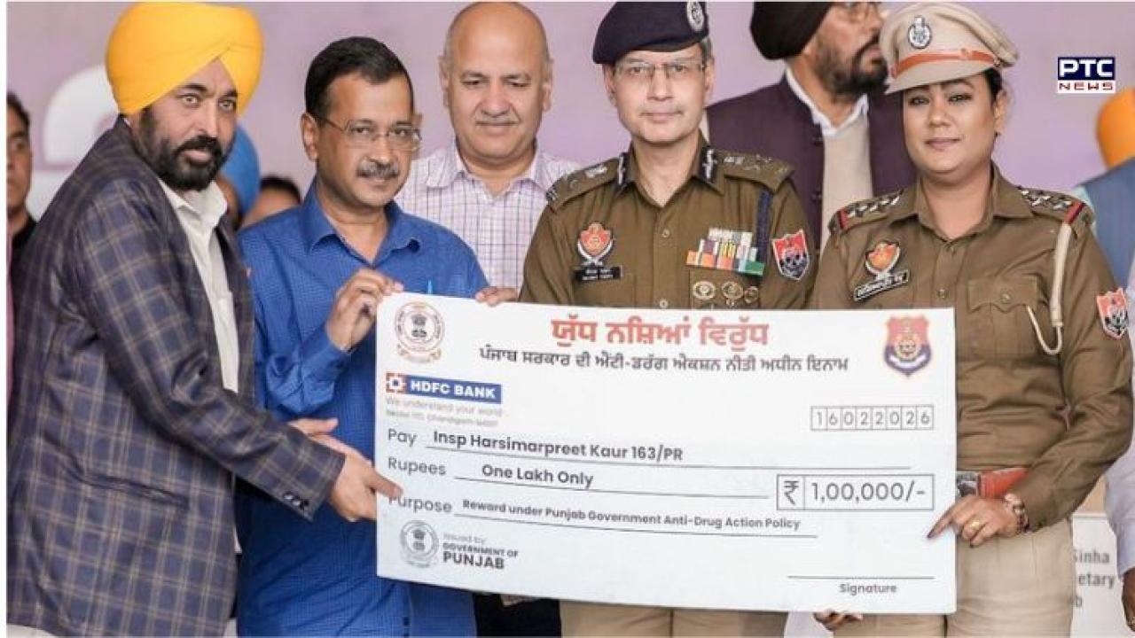 Punjab bureaucrats address AAP’s anti-drug rally in Moga, Opposition alleges breach of service rules