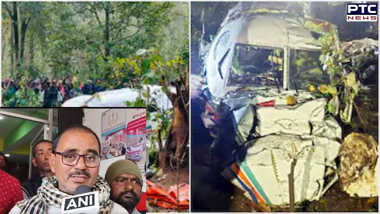 'Sold farmland for son's education': Father breaks down as he grieves loss of doctor son in Jharkhand crash