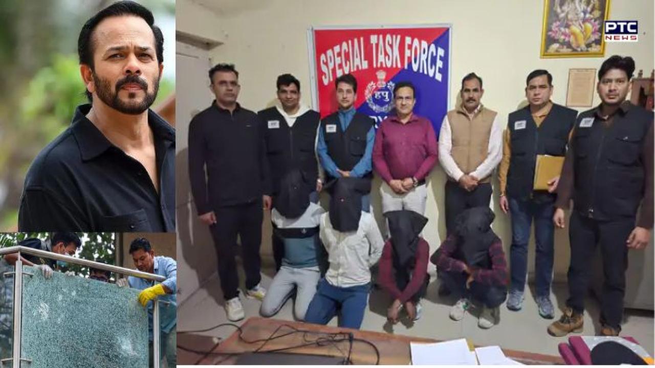 Four arrested for firing outside Rohit Shetty’s Mumbai residence; STF links accused to Lawrence Bishnoi gang