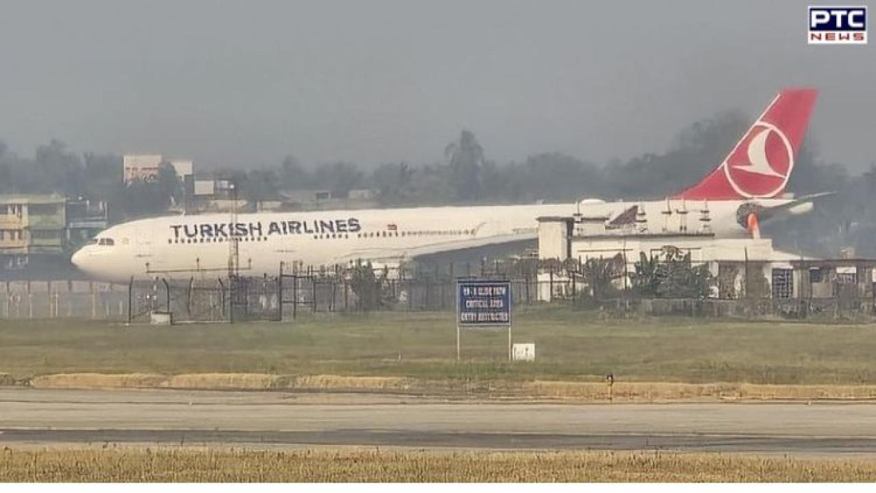 Turkish Airlines flight makes emergency landing in Kolkata after engine fire soon after takeoff from Kathmandu