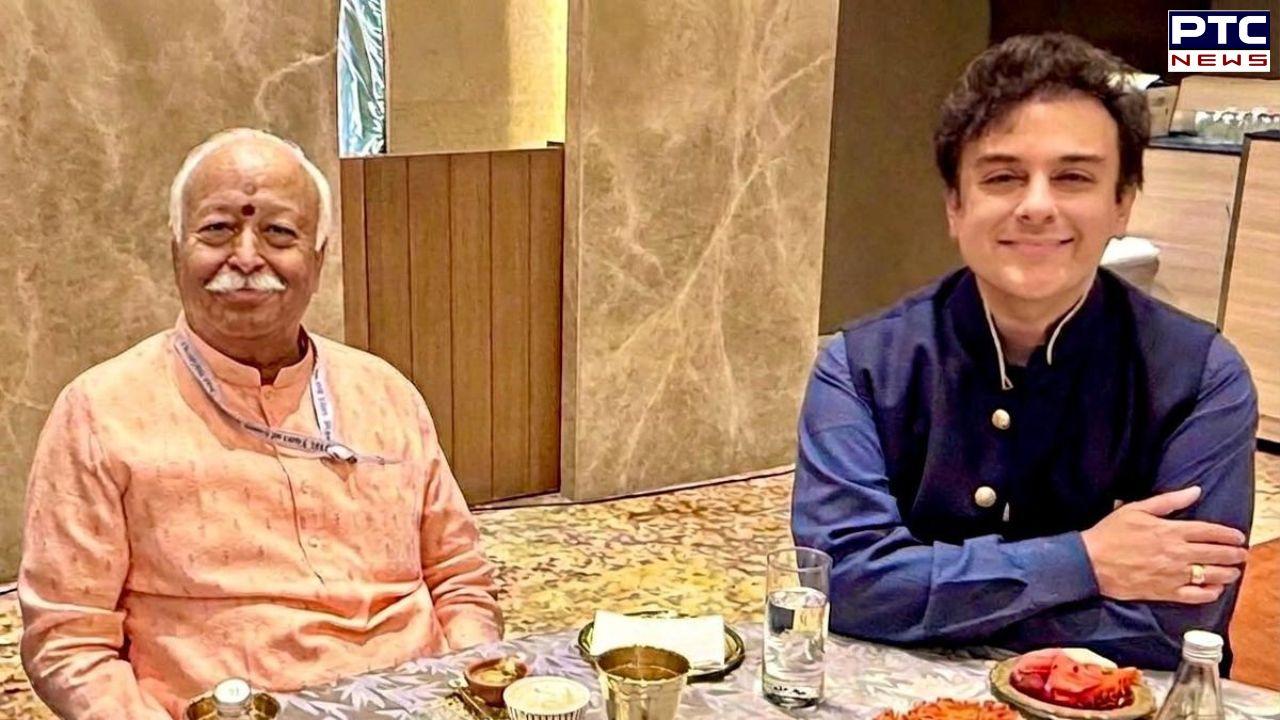 RSS chief Bhagwat's meeting with Adnan Sami sparks outrage, Congress takes a dig
