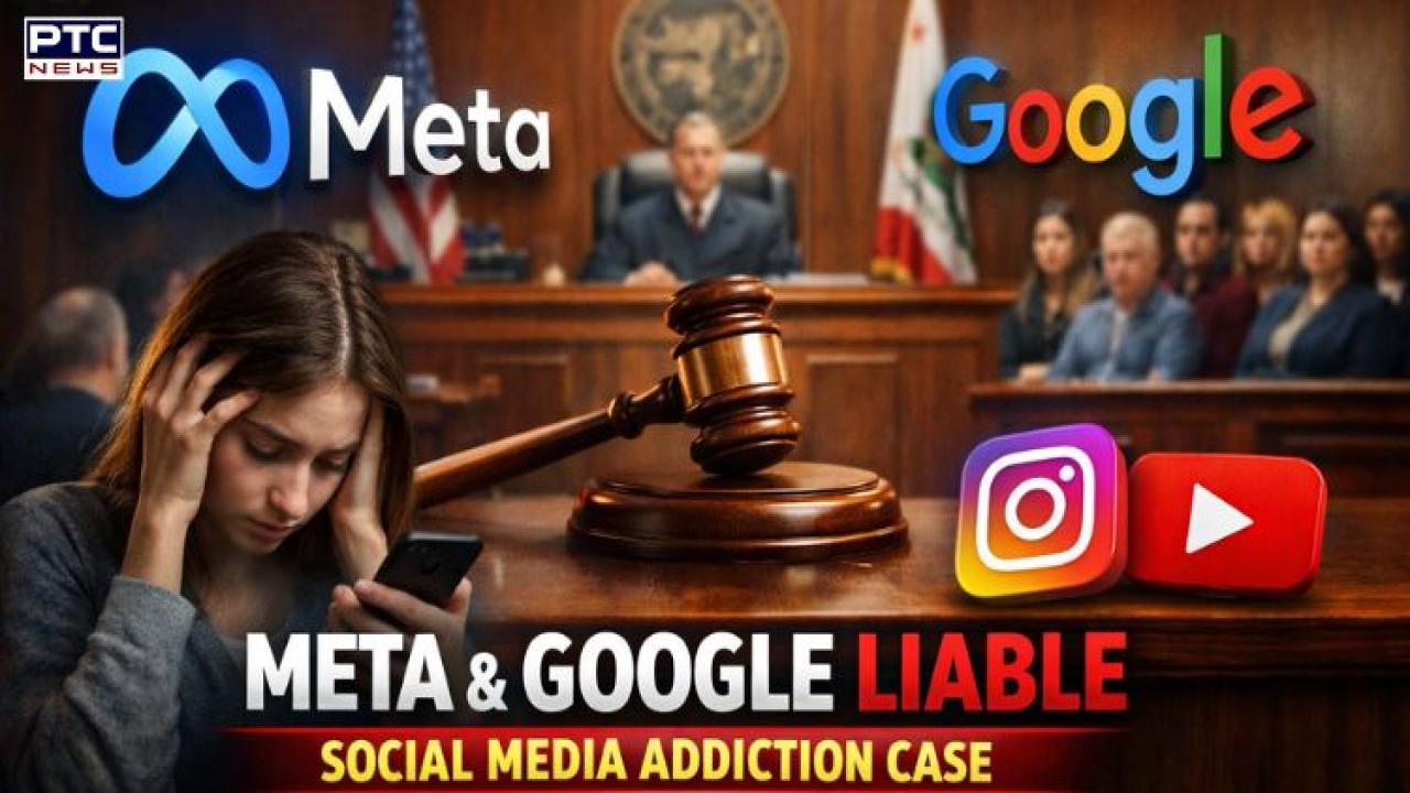 Social media addiction: Meta, Google held liable; California jury awards $6 million in landmark youth mental health case