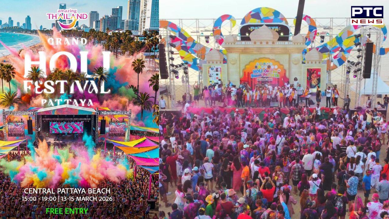 Thailand to host grand Holi festival in Pattaya from March 13 to 15