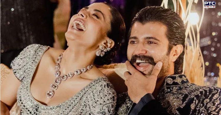 Rashmika Mandanna, Vijay Deverakonda share Sangeet moments after Udaipur wedding; see pics