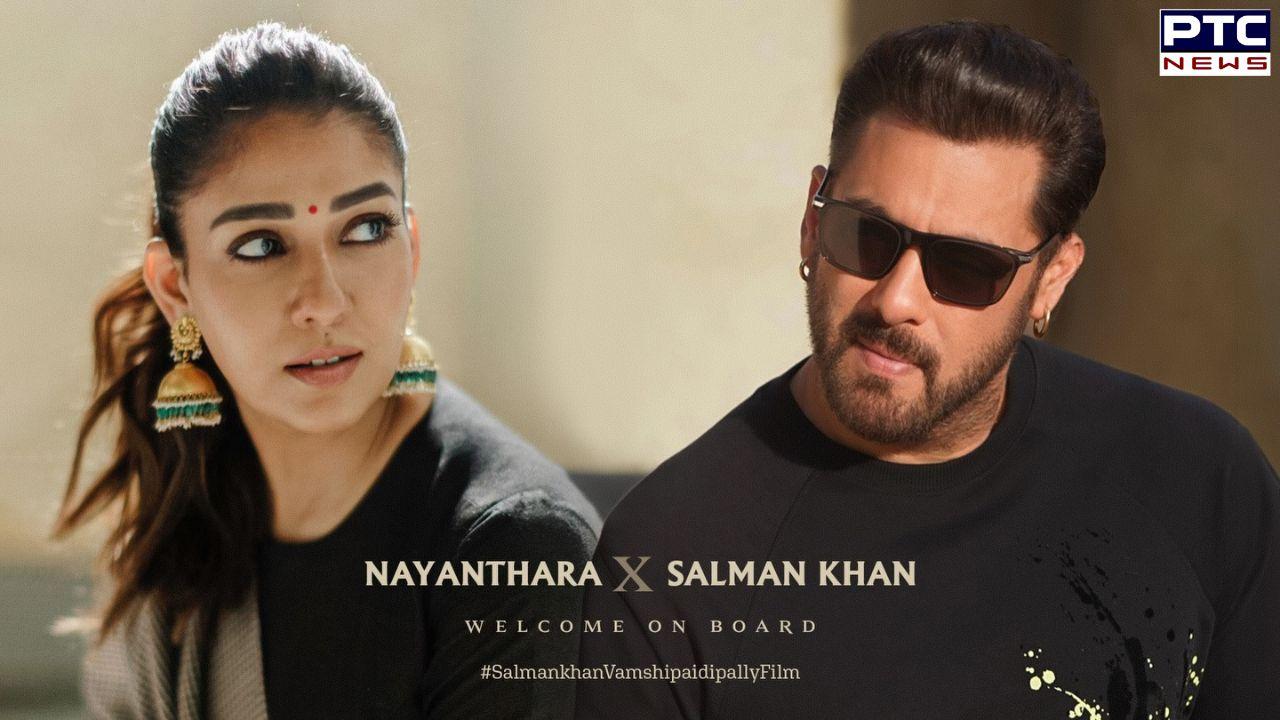 Nayanthara joins Salman Khan for Vamshi Paidipally's Pan-India film