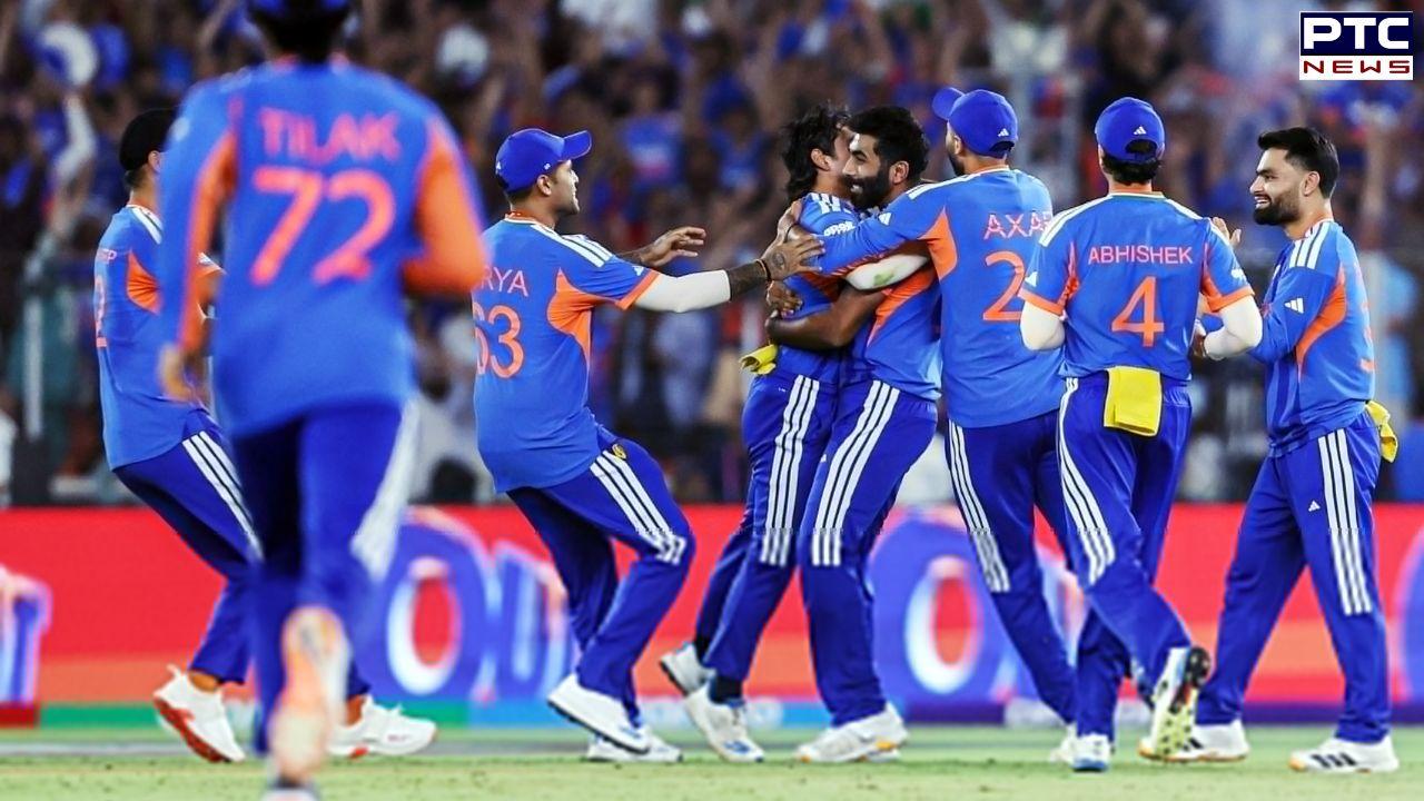 Tricolour shines at Motera: India lifts T20 World Cup 2026 trophy, thrashes Kiwis by 96 runs