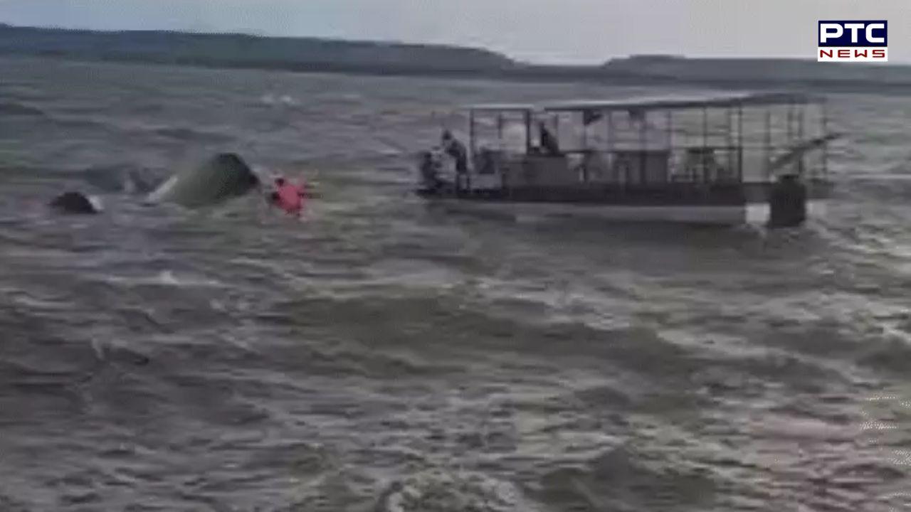 Jabalpur Cruise Tragedy : ਮੱਧ ਪ੍ਰਦੇਸ਼ 'ਚ ਤੂਫਾਨ ਕਾਰਨ ਵੱਡਾ ਹਾਦਸਾ, ਯਾਤਰੀ ਨਾਲ ਭਰਿਆ ਕਰੂਜ਼ ਡੁੱਬਿਆ, 4 ਲੋਕਾਂ ਦੀ ਮੌਤ, ਕਈ ਲਾਪਤਾ