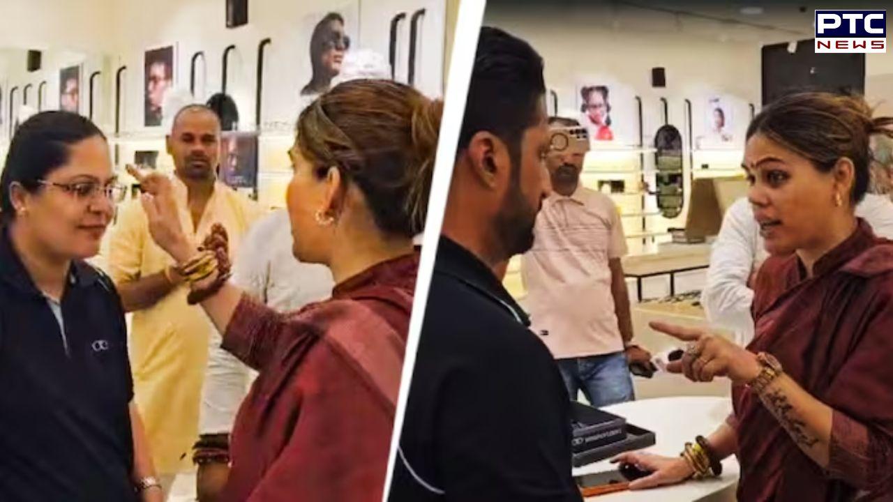 Lenskart hijab-bindi row: BJP leader storms Lenskart store, applies tilak to staff amid controversy