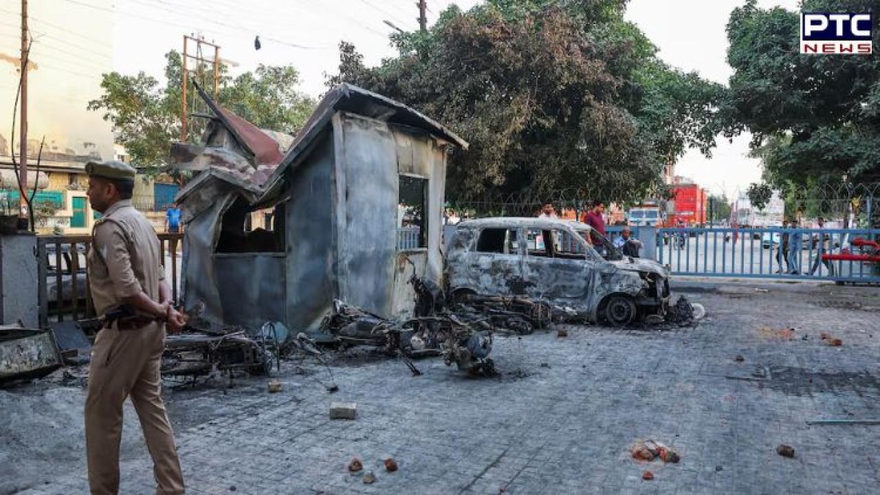 Noida workers' protest violence: UP minister Anil Rajbhar alleges conspiracy; Pakistan link under probe, 350 arrested