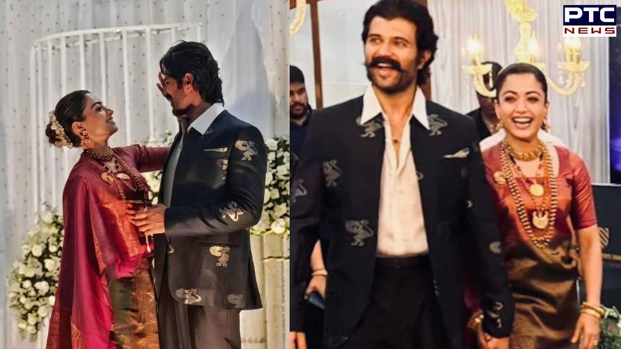 Vijay Deverakonda can’t stop gushing over Rashmika Mandanna in Coorg reception speech