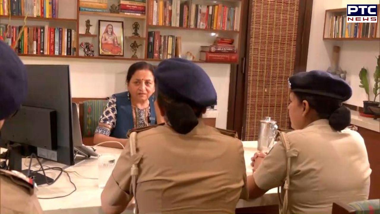 Chandigarh Police arrives at author Madhu Kishwar's Delhi residence over obscenity, fake content case