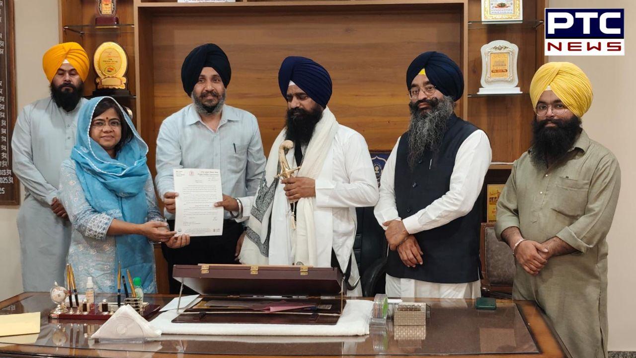 Sri Akal Takht Sahib ਤੇ ਪੰਜਾਬ ਪ੍ਰਦੂਸ਼ਣ ਕੰਟਰੋਲ ਬੋਰਡ ਵੱਲੋਂ ਪਲਾਸਟਿਕ-ਮੁਕਤ, ਕੁਦਰਤ-ਅਨੁਕੂਲ ਧਾਰਮਿਕ ਇਕੱਠਾਂ ਦਾ ਸੱਦਾ