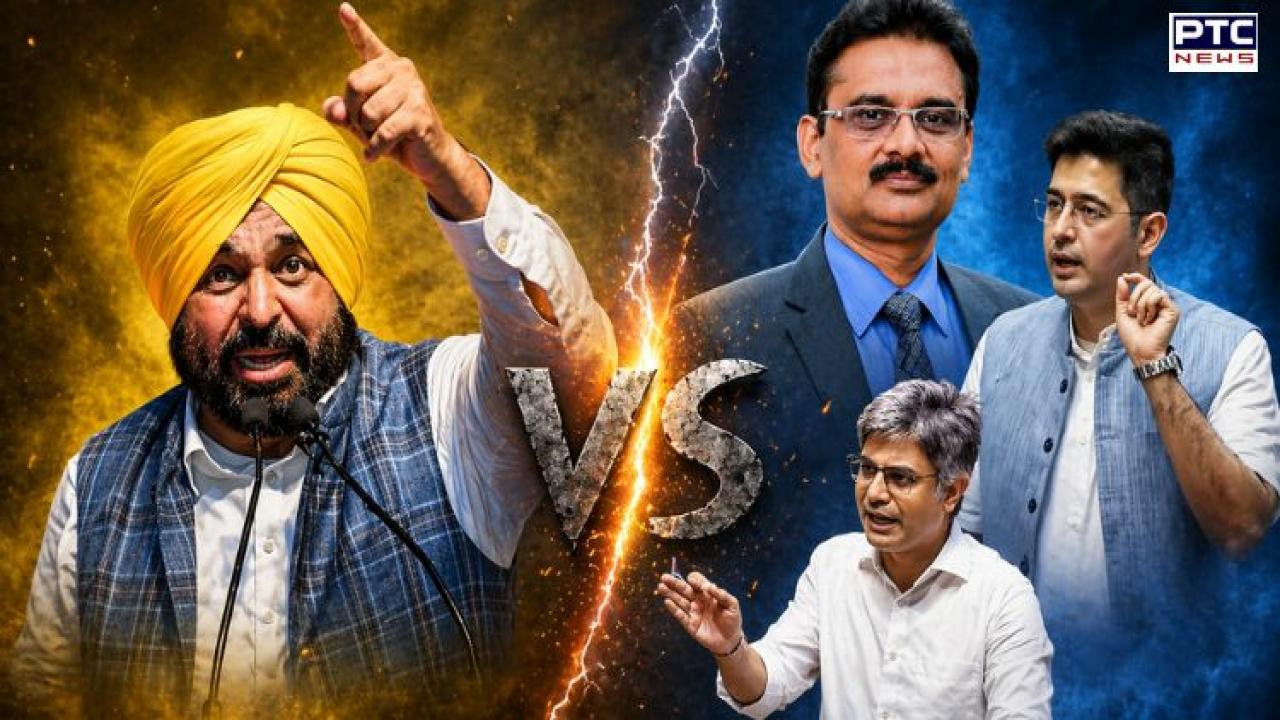 Bhagwant Mann slams BJP after AAP RS members quit, calls defectors ‘betrayers of Punjab’