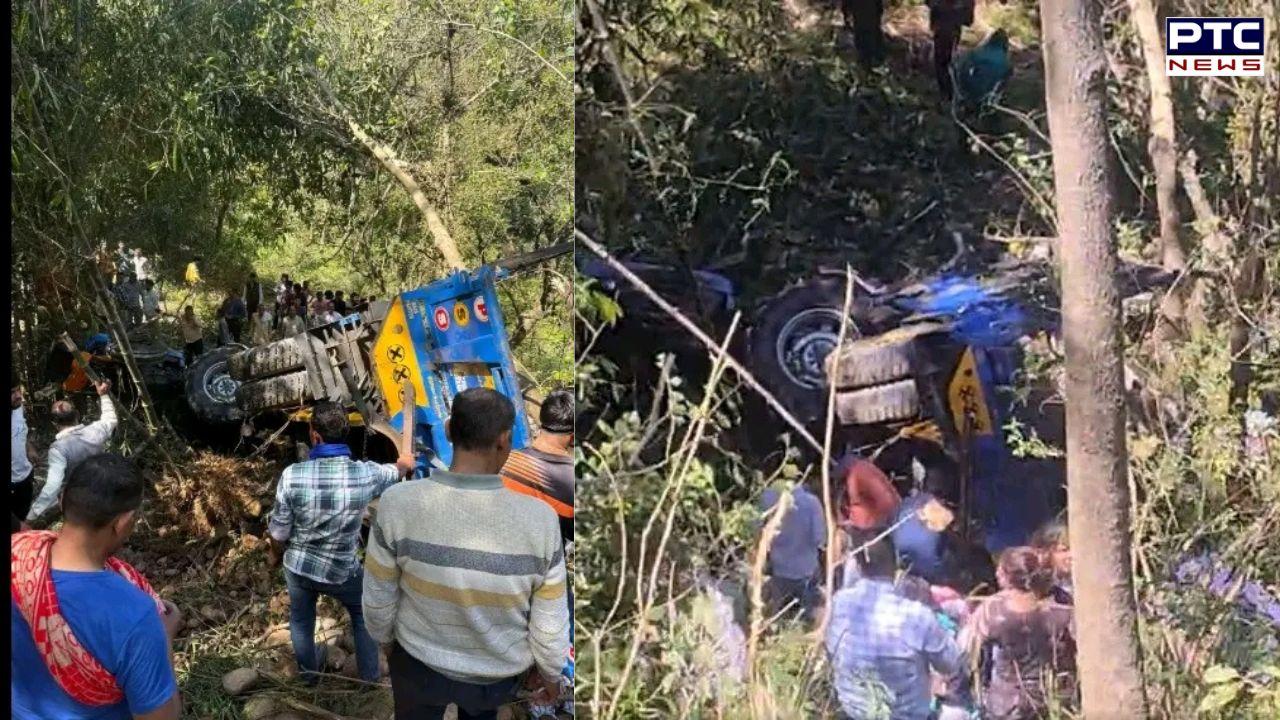 Three dead, over 30 injured as tractor-trolley carrying pilgrims from Punjab falls into gorge in Himachal’s Kangra