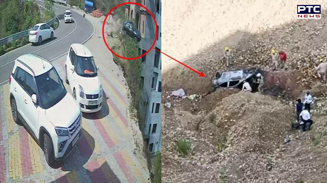 Himachal tragedy: Two charred to death after car loses control, plunges 150 feet into gorge