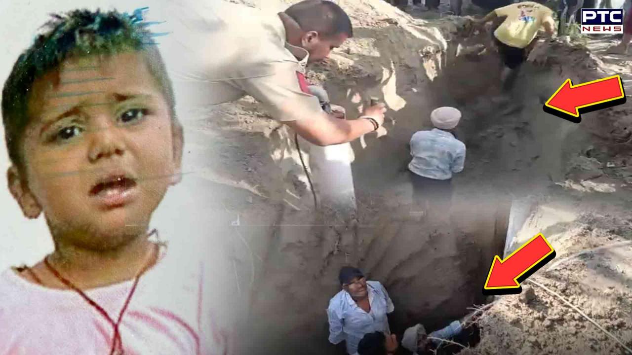 Hoshiarpur borewell tragedy: 4-year-old boy falls Into 70-foot pit, rescue operation on