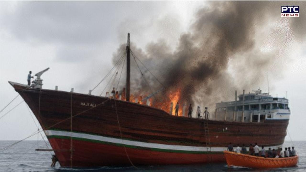Indian cargo vessel ‘Haji Ali’ sinks off Oman after suspected drone strike; all 14 Indian crew rescued