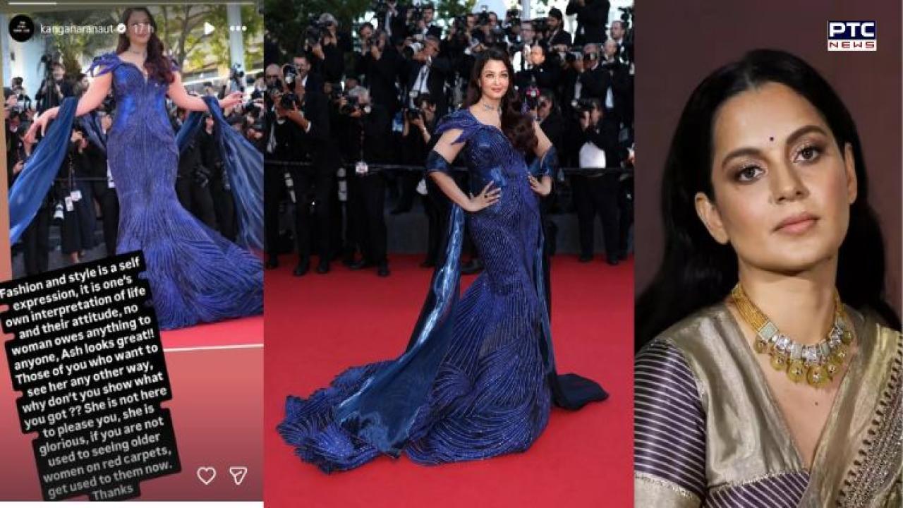 Kangana Ranaut defends Aishwarya Rai Bachchan amid Cannes outfit criticism, says ‘Fashion Is Self-Expression’